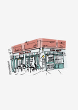Load image into Gallery viewer, NYC Storefront Illustrations | Pizza Beach Print