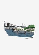 Load image into Gallery viewer, NYC Storefront Illustrations | River Cafe Print