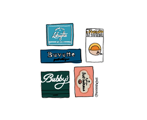 The NYC Matchbox Print