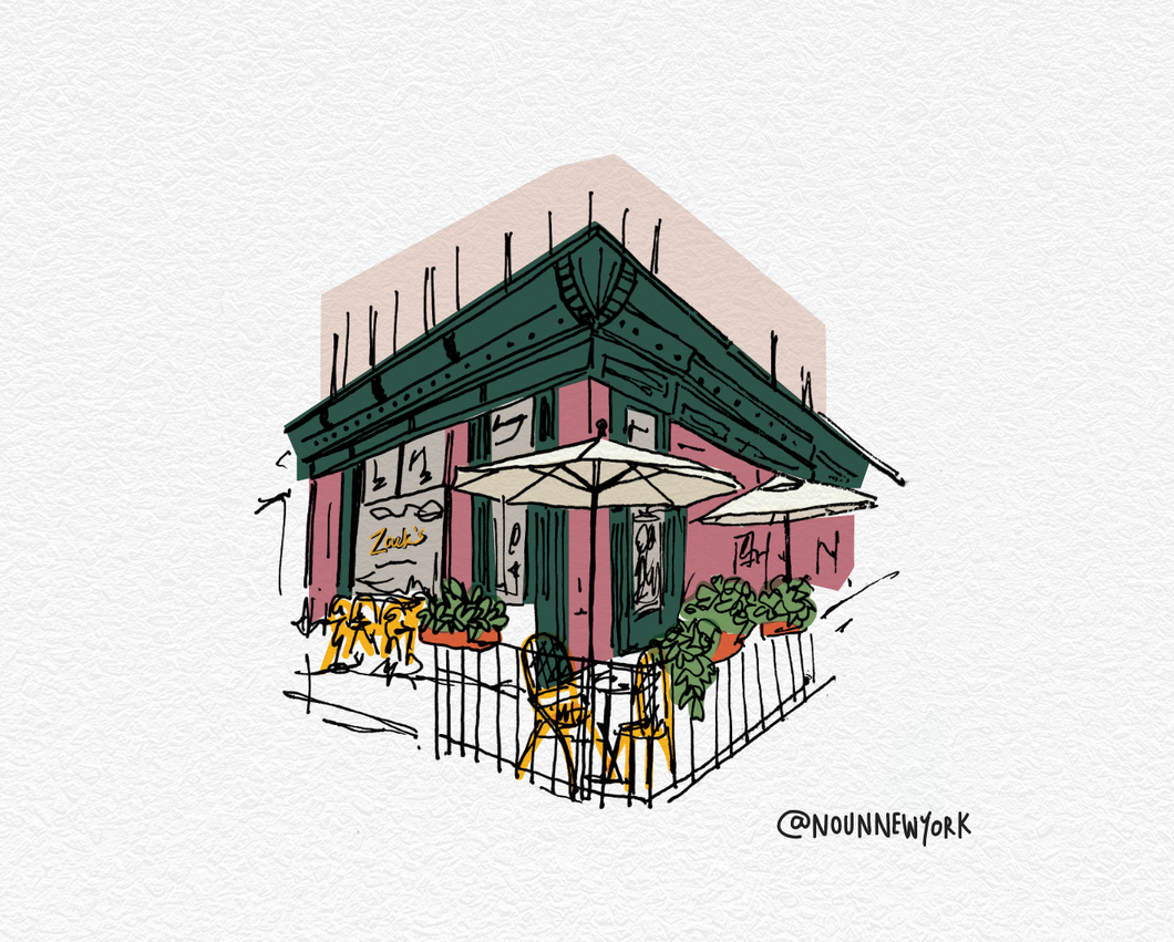 Zack's Hoboken Print